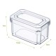 14pcs Stackable BPA-Free Refrigerator Storage Bins Pull Out Storage Drawer with Lids Drain Trays Kitchen Organization Transparent Food Storage Bins Set